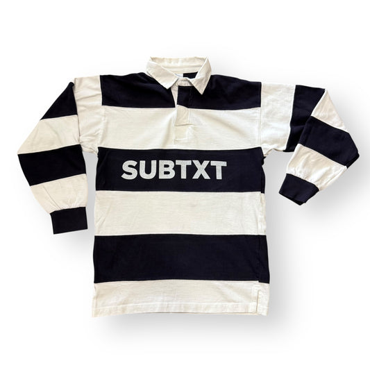 SUBTXT INDUSTRIES B+W SUBTXT RUGBY - sustainable skate/golf shoe made with recycled Blumaka foam and premium leather.