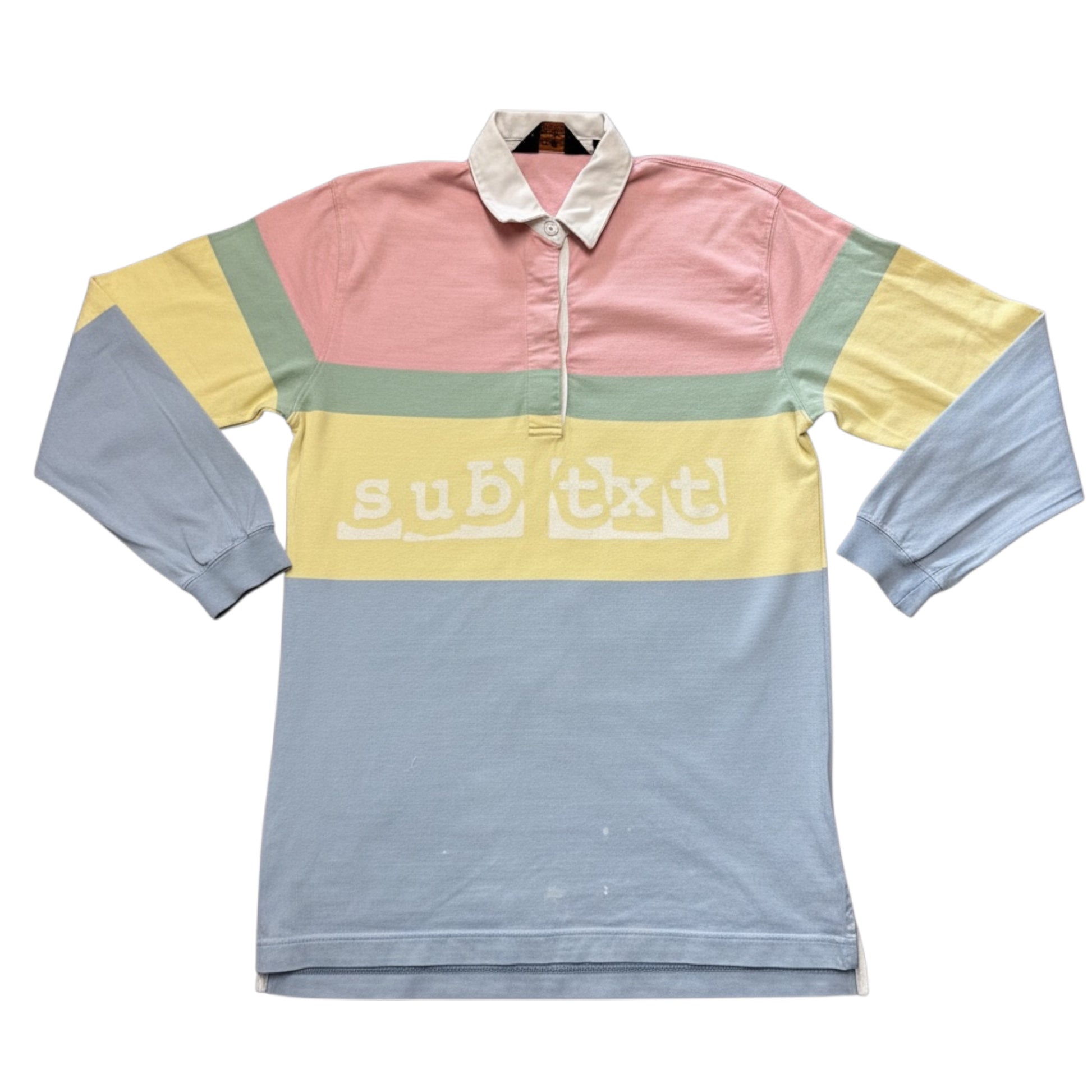 SUBTXT INDUSTRIES PASTEL SUBTXT STAMP EDDIE BAUER POLO S M - sustainable skate/golf shoe made with recycled Blumaka foam and premium leather.