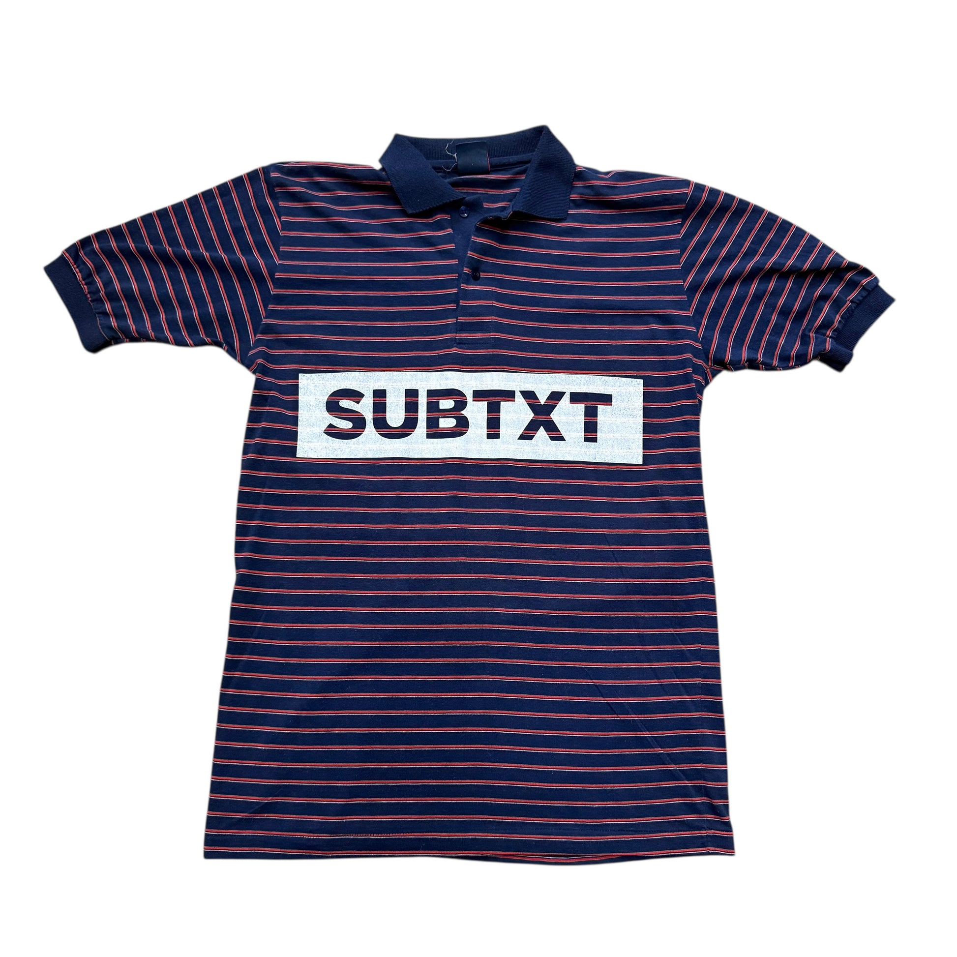 SUBTXT INDUSTRIES SUBTXT BLOCK STRIPED POLO Medium - sustainable skate/golf shoe made with recycled Blumaka foam and premium leather.