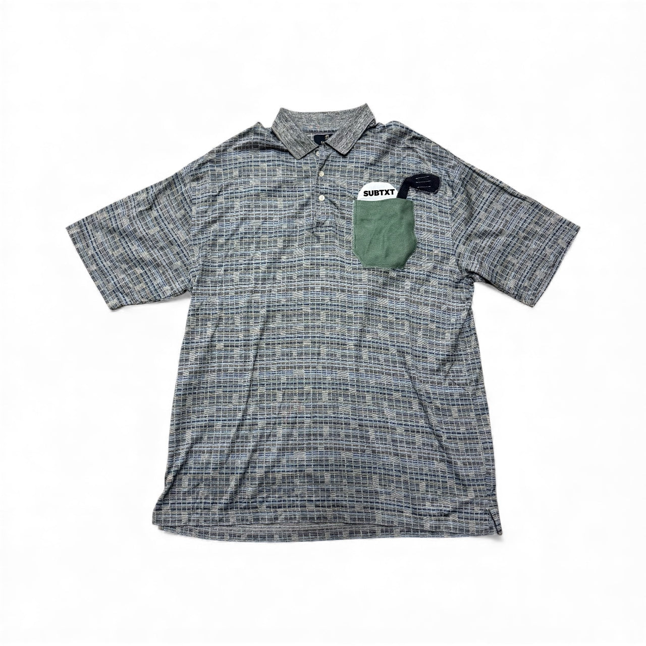 SUBTXT INDUSTRIES VINTAGE POLO W/ BALL & CLUB APPLIQUÉ - sustainable skate/golf shoe made with recycled Blumaka foam and premium leather.
