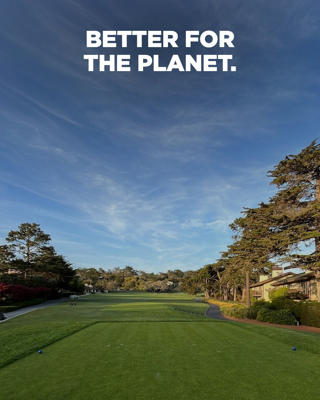Better for the planet — fairway sky